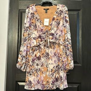Women’s Long Sleeve Floral Dress